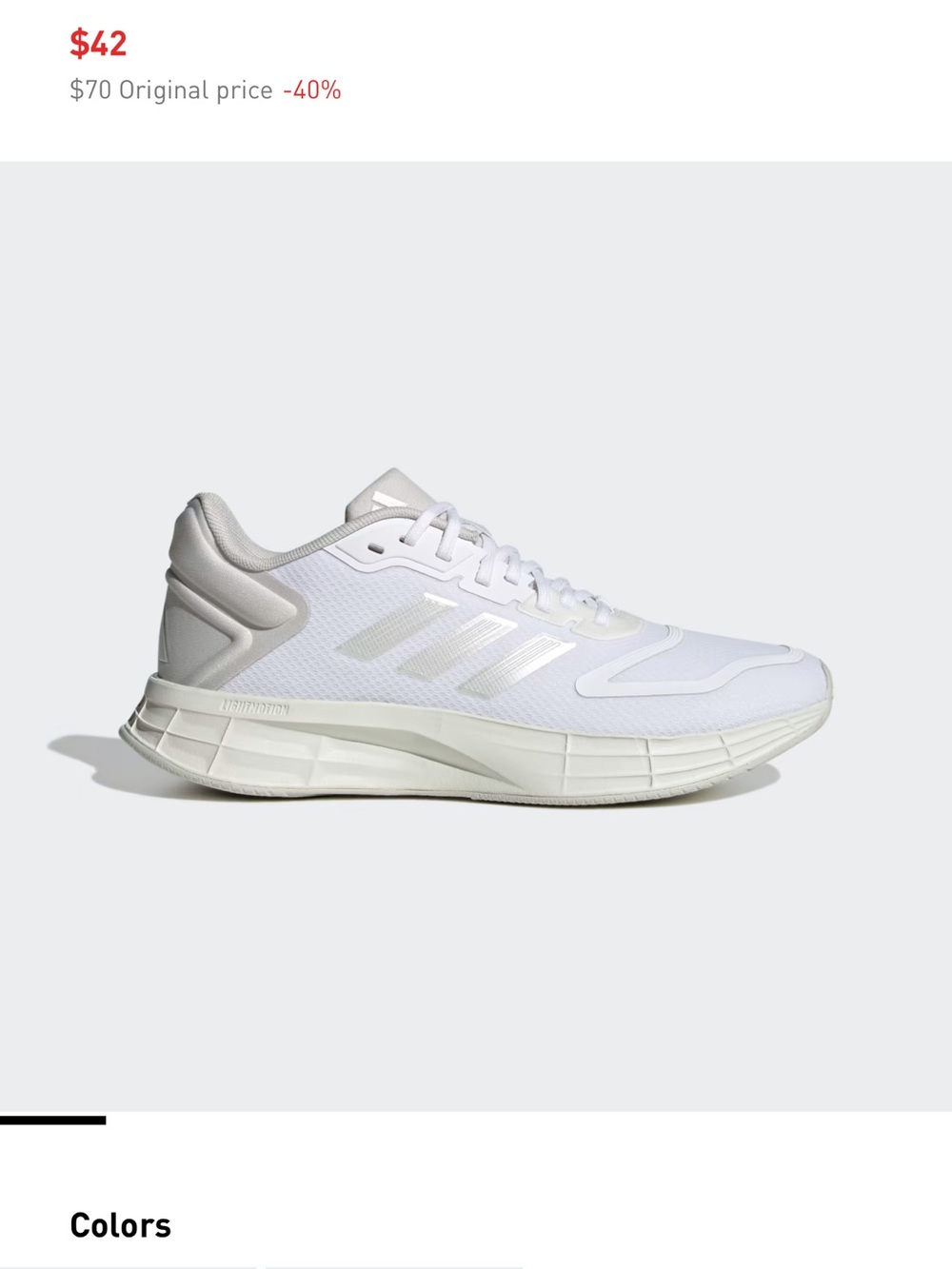 Adidas Duramo 10 women’s size 5 brand new in box